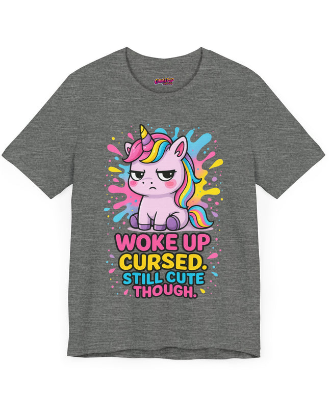 FUNNY WOKE UP CURSED TEE
