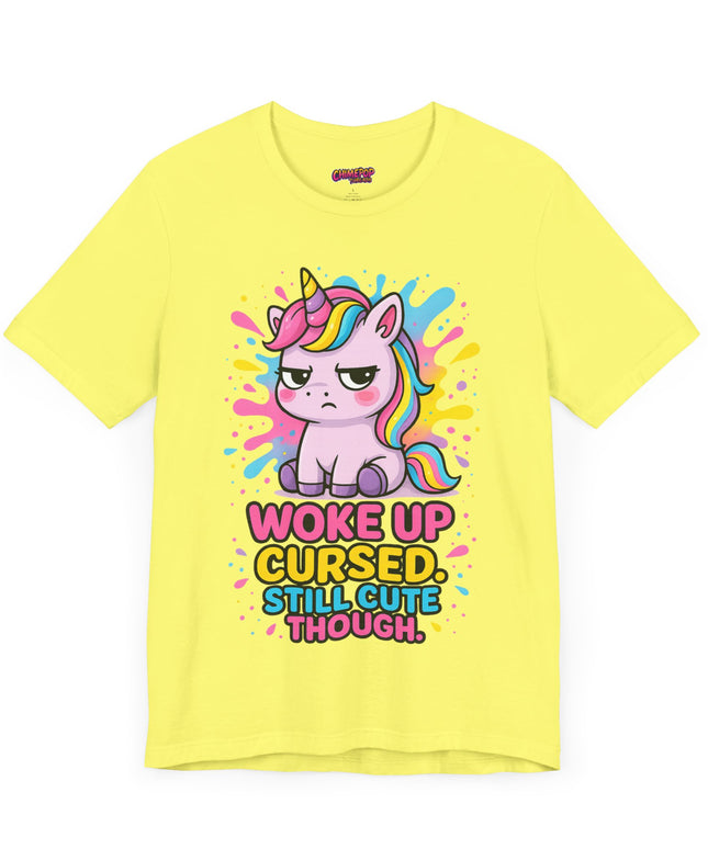 FUNNY WOKE UP CURSED TEE