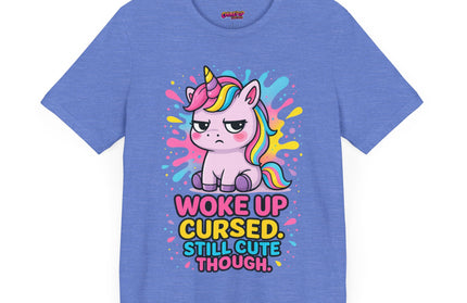 FUNNY WOKE UP CURSED TEE