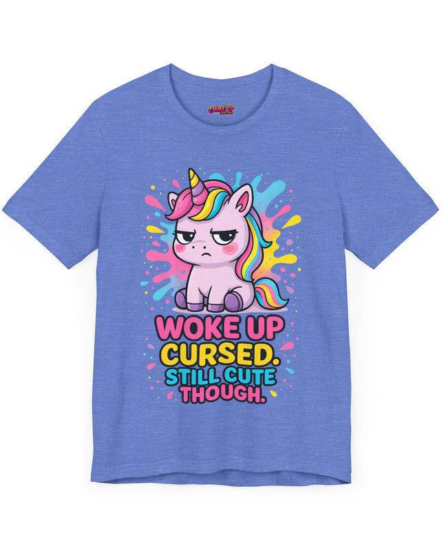 FUNNY WOKE UP CURSED TEE