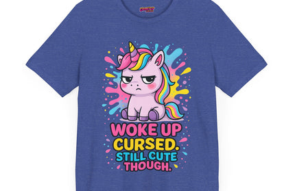 FUNNY WOKE UP CURSED TEE