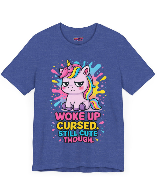 FUNNY WOKE UP CURSED TEE