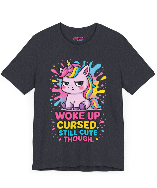 FUNNY WOKE UP CURSED TEE