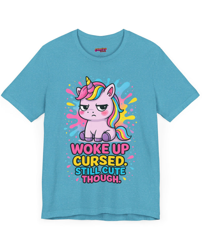 FUNNY WOKE UP CURSED TEE