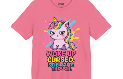 FUNNY WOKE UP CURSED TEE
