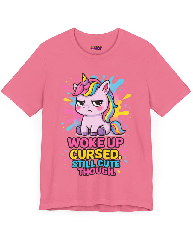 FUNNY WOKE UP CURSED TEE