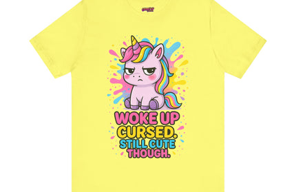 FUNNY WOKE UP CURSED TEE