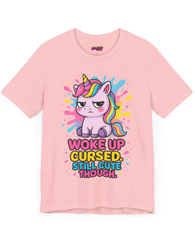 FUNNY WOKE UP CURSED TEE