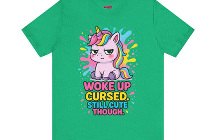 FUNNY WOKE UP CURSED TEE