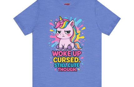 FUNNY WOKE UP CURSED TEE