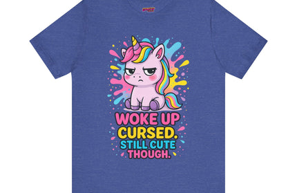 FUNNY WOKE UP CURSED TEE