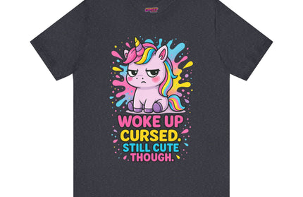 FUNNY WOKE UP CURSED TEE