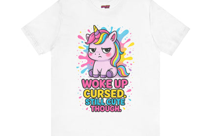 FUNNY WOKE UP CURSED TEE