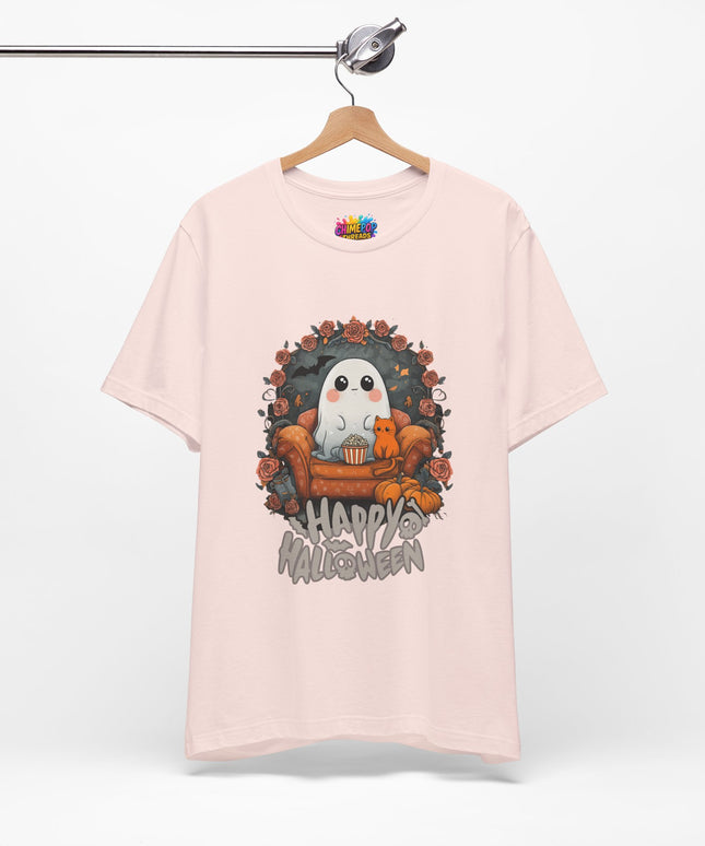 Ghost and Cat Cozy Couch Shirt