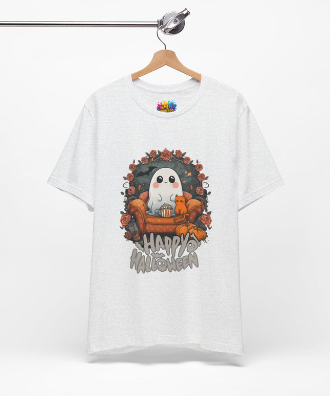 Ghost and Cat Cozy Couch Shirt
