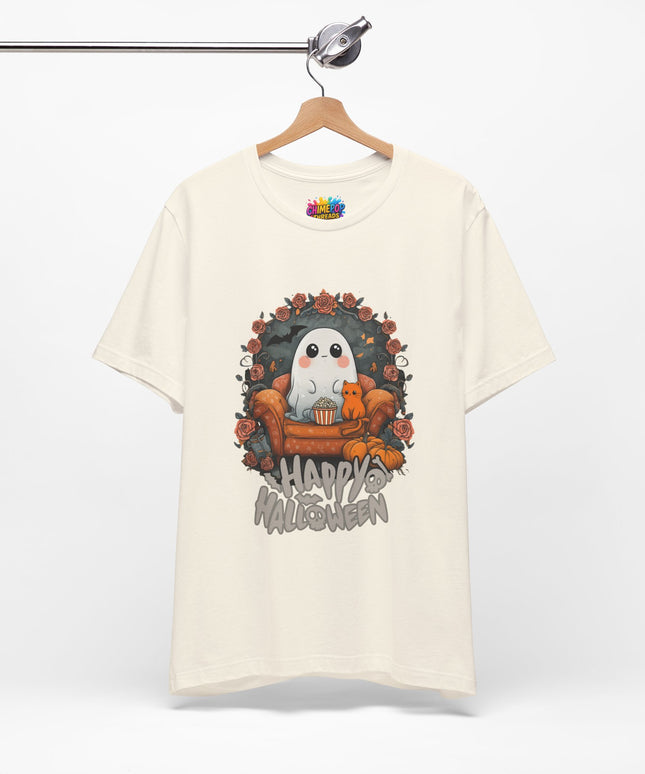 Ghost and Cat Cozy Couch Shirt