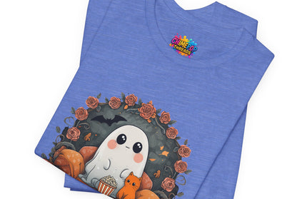 Ghost and Cat Cozy Couch Shirt