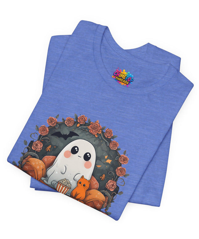Ghost and Cat Cozy Couch Shirt