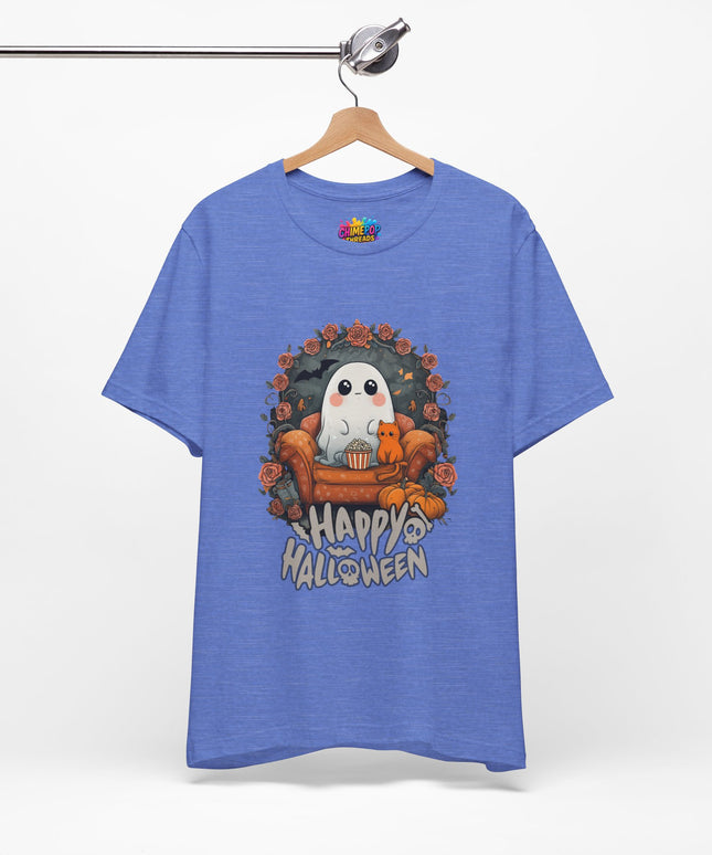 Ghost and Cat Cozy Couch Shirt