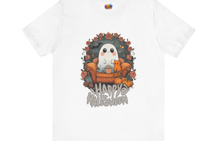 Ghost and Cat Cozy Couch Shirt