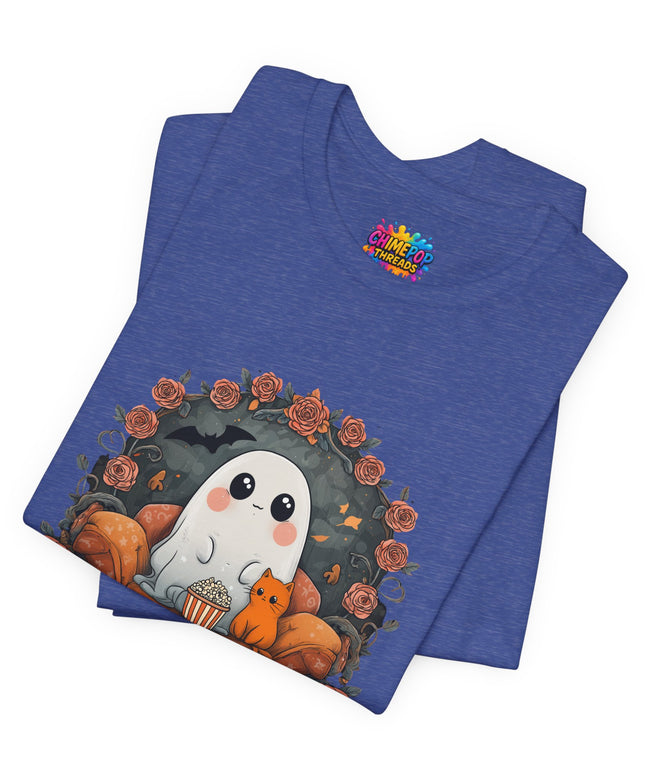 Ghost and Cat Cozy Couch Shirt