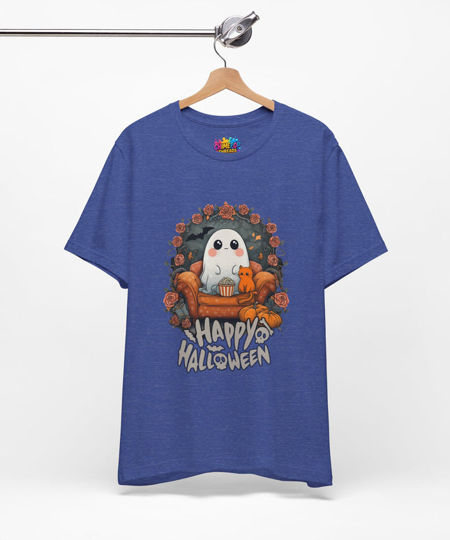 Ghost and Cat Cozy Couch Shirt