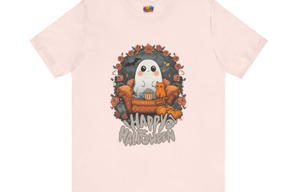 Ghost and Cat Cozy Couch Shirt