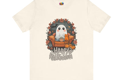 Ghost and Cat Cozy Couch Shirt