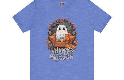 Ghost and Cat Cozy Couch Shirt
