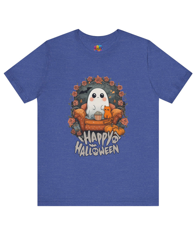 Ghost and Cat Cozy Couch Shirt
