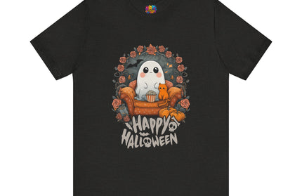 Ghost and Cat Cozy Couch Shirt