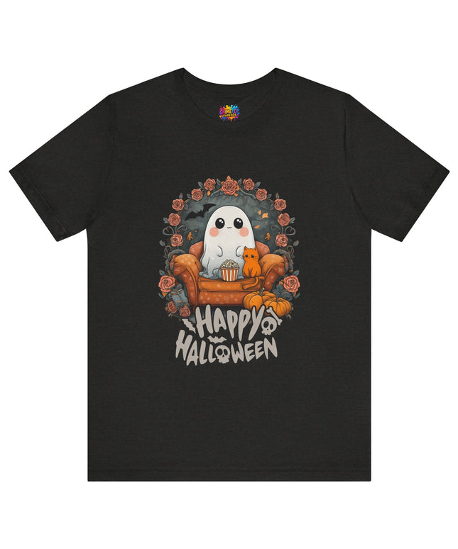 Ghost and Cat Cozy Couch Shirt