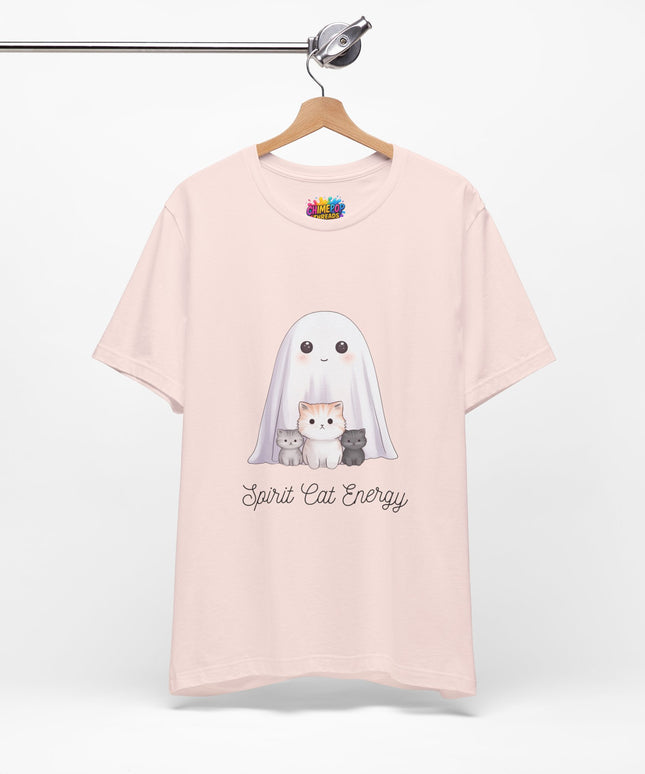 Ghost with Three Cats T-Shirt