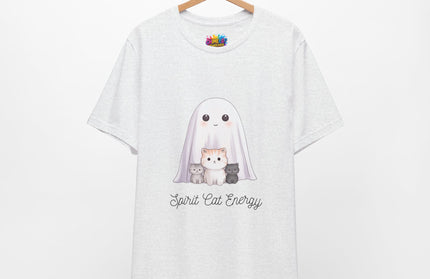 Ghost with Three Cats T-Shirt