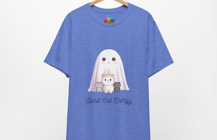 Ghost with Three Cats T-Shirt