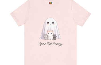 Ghost with Three Cats T-Shirt