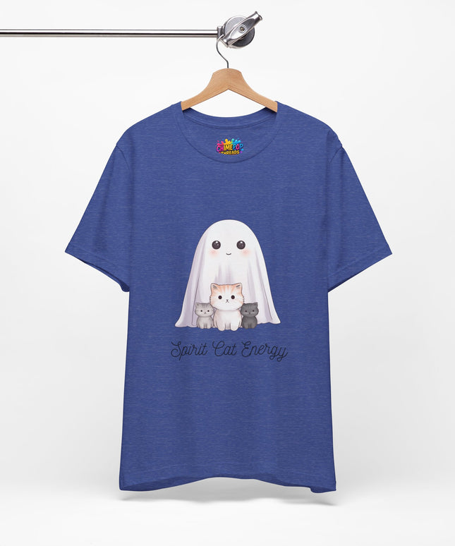 Ghost with Three Cats T-Shirt