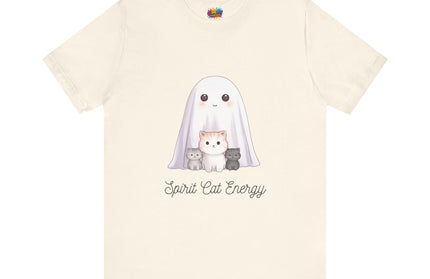 Ghost with Three Cats T-Shirt