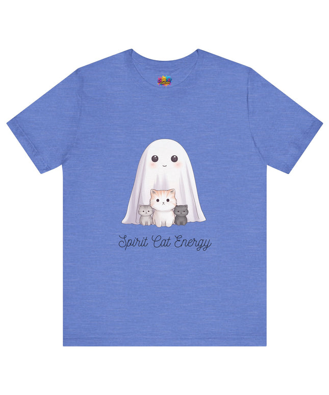 Ghost with Three Cats T-Shirt
