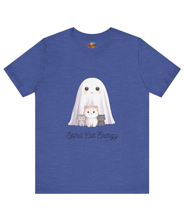 Ghost with Three Cats T-Shirt
