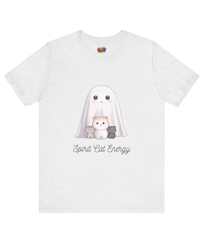 Ghost with Three Cats T-Shirt