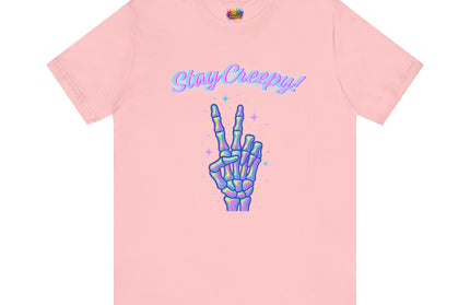 Girly Creepy Peace Bones Tee
