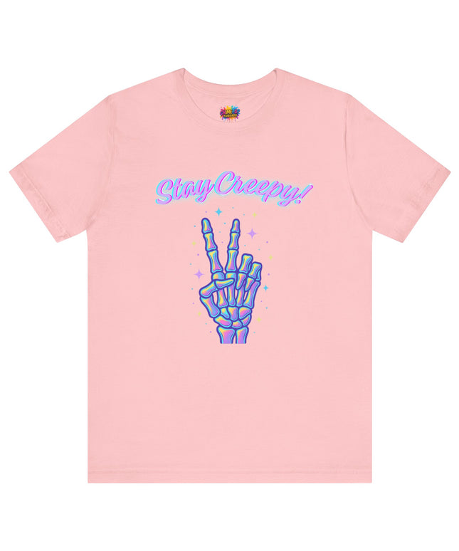 Girly Creepy Peace Bones Tee