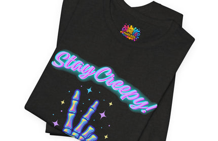 Girly Creepy Peace Bones Tee
