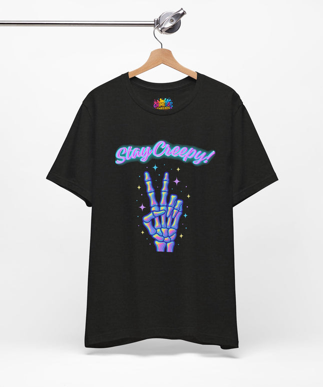 Girly Creepy Peace Bones Tee