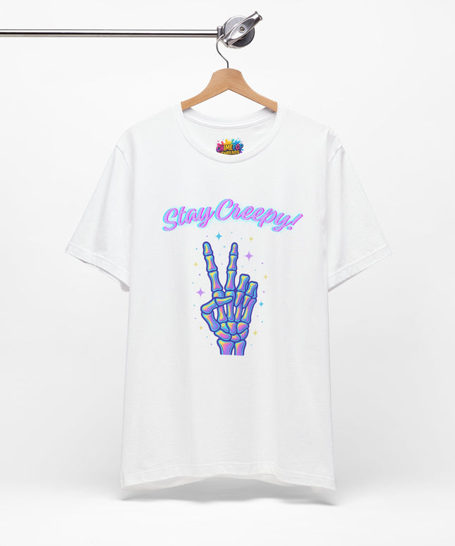 Girly Creepy Peace Bones Tee