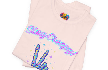 Girly Creepy Peace Bones Tee