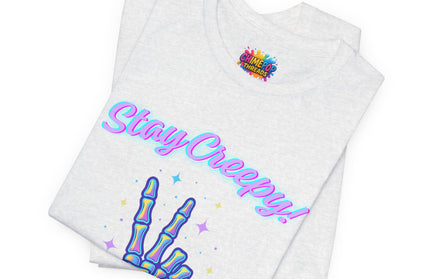 Girly Creepy Peace Bones Tee