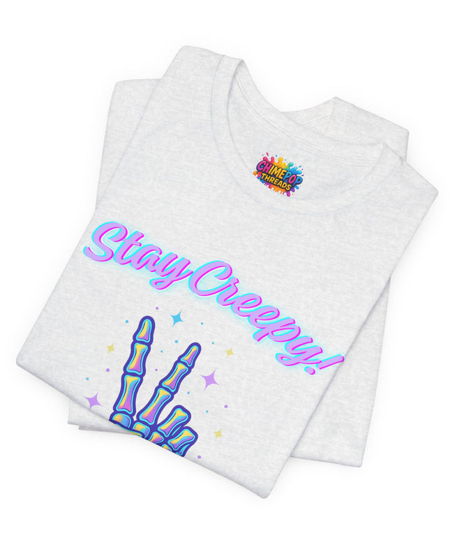 Girly Creepy Peace Bones Tee
