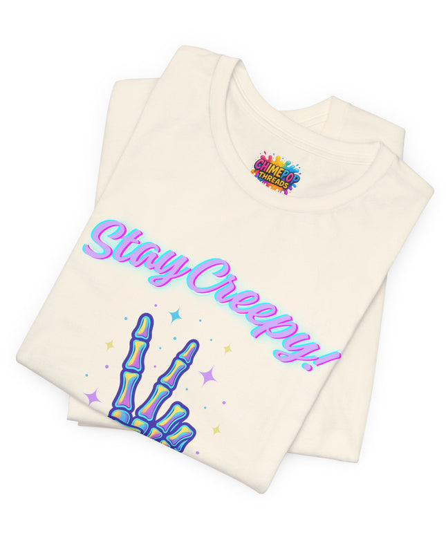 Girly Creepy Peace Bones Tee